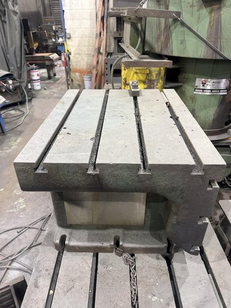 32' X 28' X 27' CARLTON UNIVERSAL DRILL TABLE: STOCK #58191