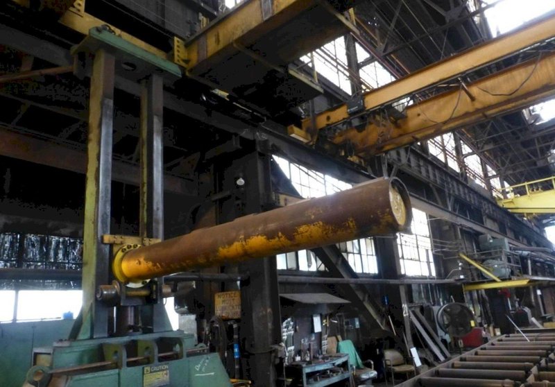 12' X 1.5" HAEUSLER 4 ROLL MODEL NO. VRM 12/3 HYDRALIC PLATE BENDING ROLL. STOCK # 2000420