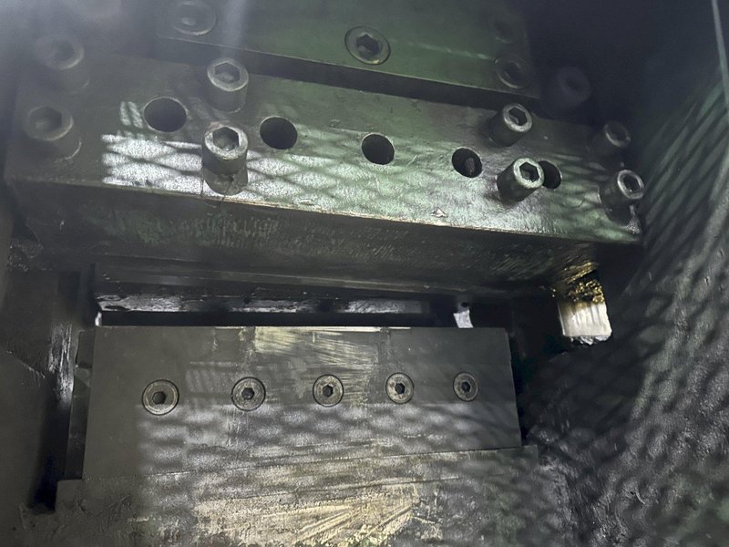 16&quot; X 1&quot; STEEL PLATE FRANKLIN FMI HYDRAULIC PUNCH &amp; SHEAR LINE: STOCK #23099