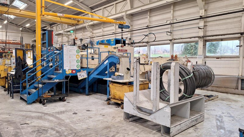 Sakamura Model BP 450 SL 4 Die Long Stroke Progressive Header