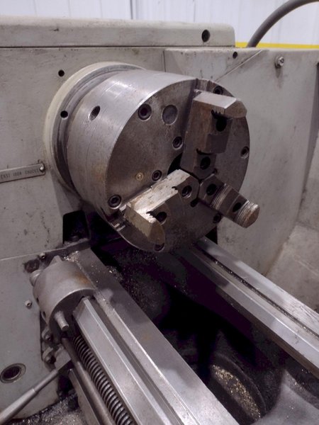15&quot; X 50&quot; CLAUSING COLCHESTER MODEL #15 ENGINE LATHE, 2-3/16&quot; HOLE: STOCK #19155