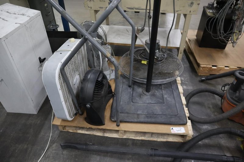 Assorted Shop Fans- Auction Item