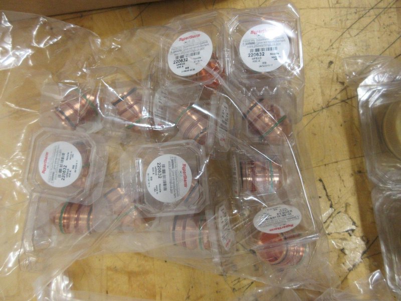 Omax Filter and Tubing, Hypotherm Nozzles and Shield Caps- Auction Item