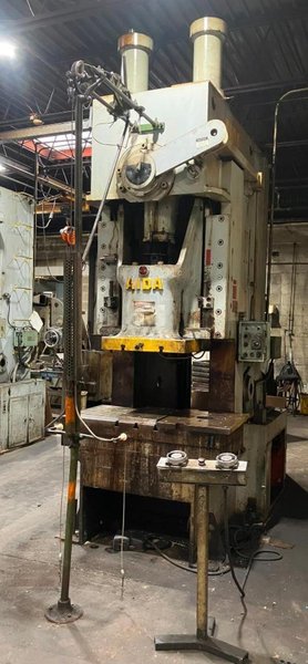 150 TON AIDA MODEL #PC-15(2) MECHANICAL CRANK GAP FRAME PRESS 7.87" STROKE : YOBRO #25991