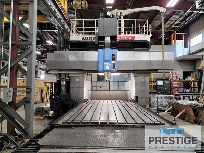 Doosan DCM 2740 Heavy Duty CNC Bridge Mill