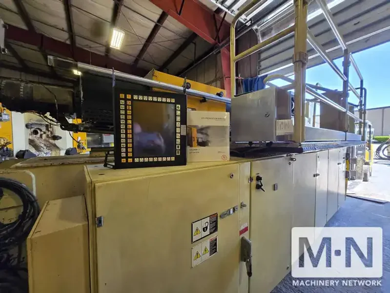 550 TON 39.2 OZ HUSKY MODEL H500RS80/65 HYLECTRIC INJECTION MOLDING MACHINE MFG 2006