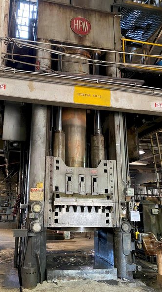 1000 TON HPM DOUBLE ACTION HYDRAULIC PRESS: STOCK #13468