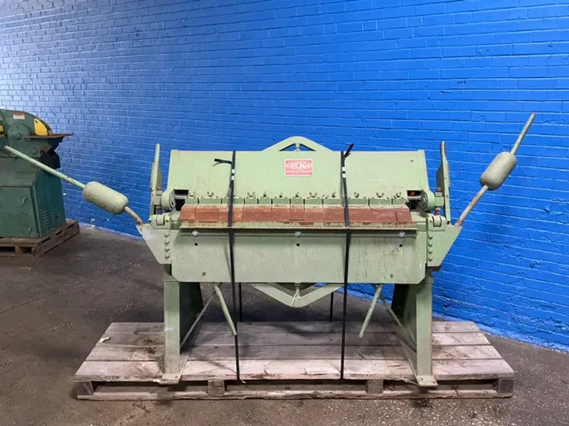 CHICAGO 48" FINGER BRAKE  -  BP0-414-6
