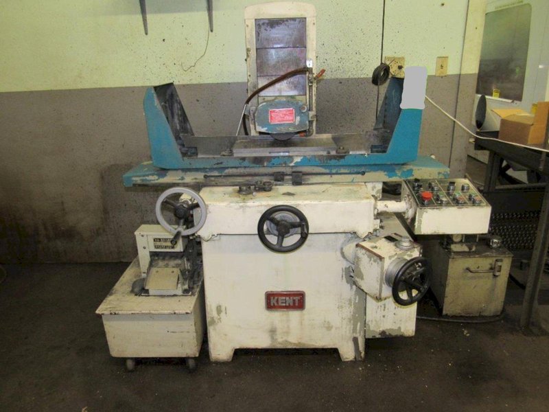 8" X 18" KENT KGS-250AHD AUTOMATIC HYDRAULIC SURFACE GRINDER. STOCK # 1012224.