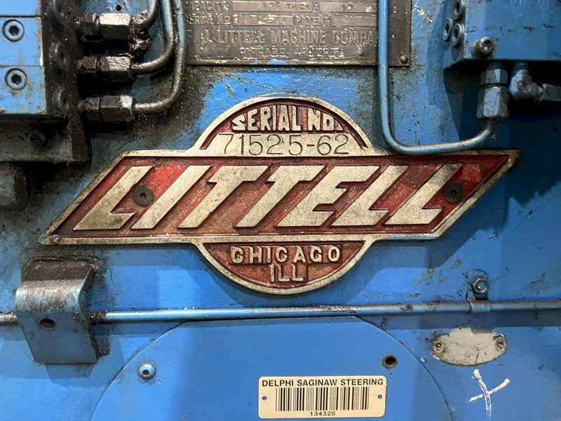 12&quot; X .125&quot; LITTELL 5 ROLL MODEL #412-5PD POWERED STRAIGHTENER: STOCK #19802