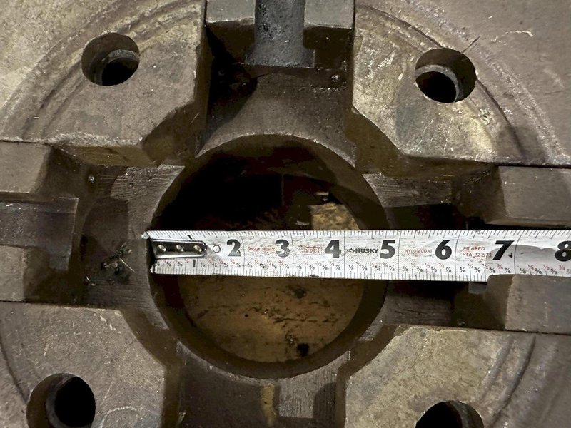 42” DIAMETER 4-JAW LATHE CHUCK WITH T-SLOTS: STOCK #21773