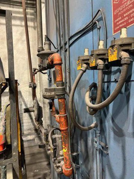750° Advanced Process Equipment Car Bottom Oven, 2002