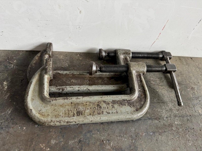 WILTON 106 C-CLAMPS (2)