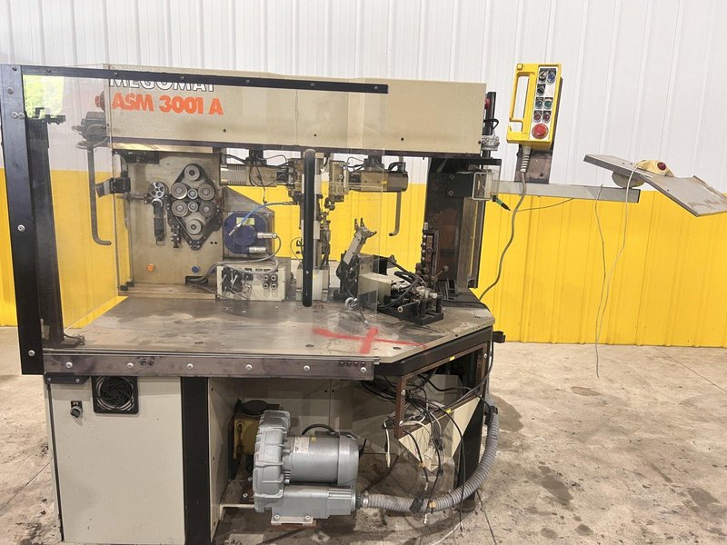 MEGOMAT MODEL #ASM3001A WIRE CUTTING &amp; PROCESSING MACHINE: STOCK #20096