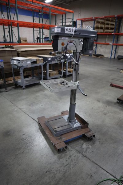 Wilton Drill Press, 20"  Floor Model, Portable Base- Auction Item
