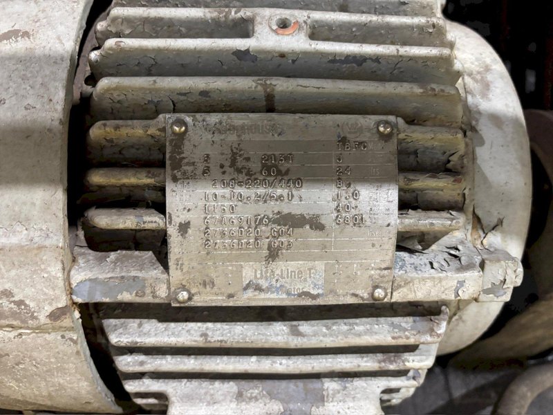 6' X 3/16" WEBB MODEL #R5LR-7006 PLATE BENDING ROLL: YOBRO #24252