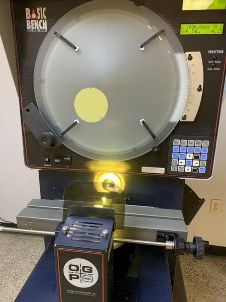 14" Optical Gaging Products (OGP) Basic Bench Optical Comparator