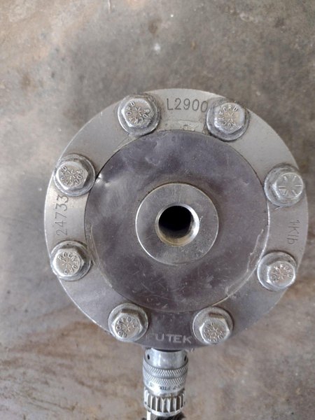 DILLON MODEL FI-127 PROGRAMMABLE FORCE INDICATOR &amp; LOAD CELL: STOCK #17111