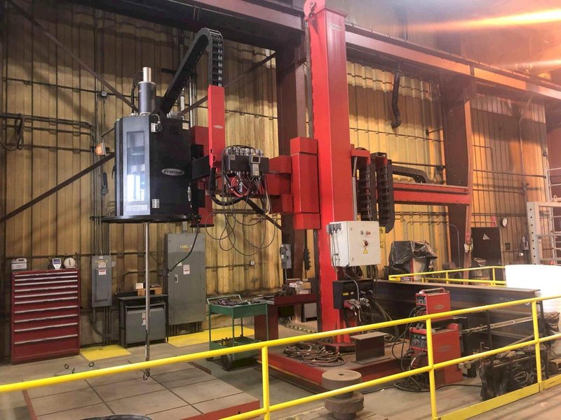 Fronius ETR Cladding System w/ FCB 2600-4000 Column/Boom ML700 and FPA 9000 Control, 2012 – Very Clean and Low Hours of Usage.