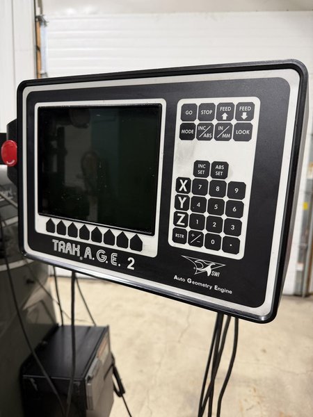 Bridgeport 2 Axis CNC Knee Mill Trak A.G.E. 2