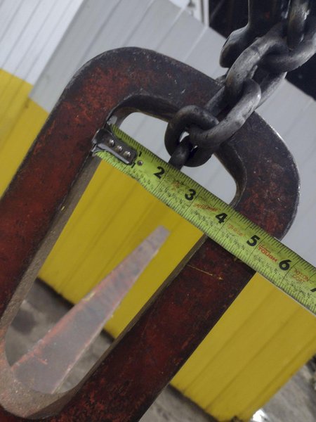 20,000 LBS x 72"  BUSHMAN MODEL #624 COIL LIFT C-HOOK: YOBRO #24521