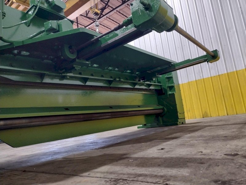 10' X 1/4" WYSONG MODEL #1025-F MECHANICAL POWER SQUARING SHEAR: YOBRO #25202