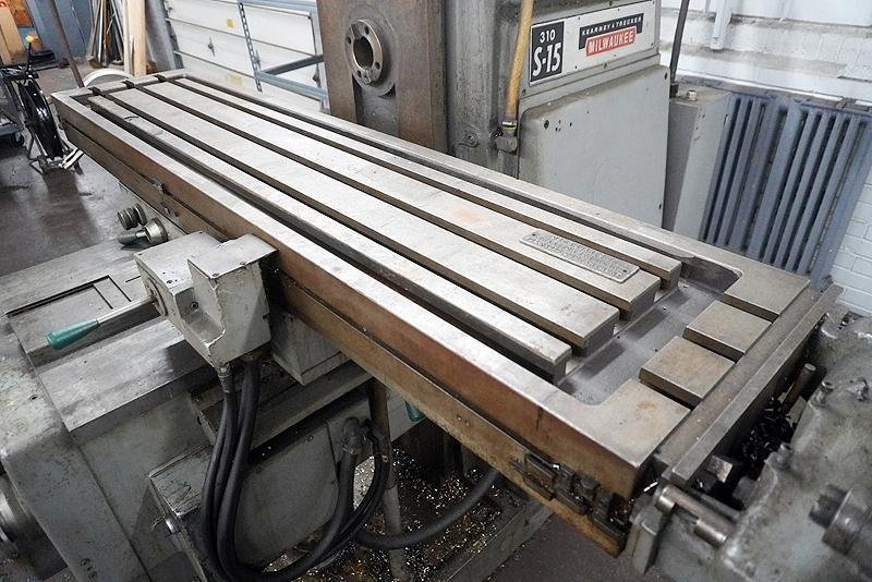 MILWAUKEE KEARNEY &amp; TRECKER MODEL #310 S-15 HORIZONTAL MILL: YOBRO #25930