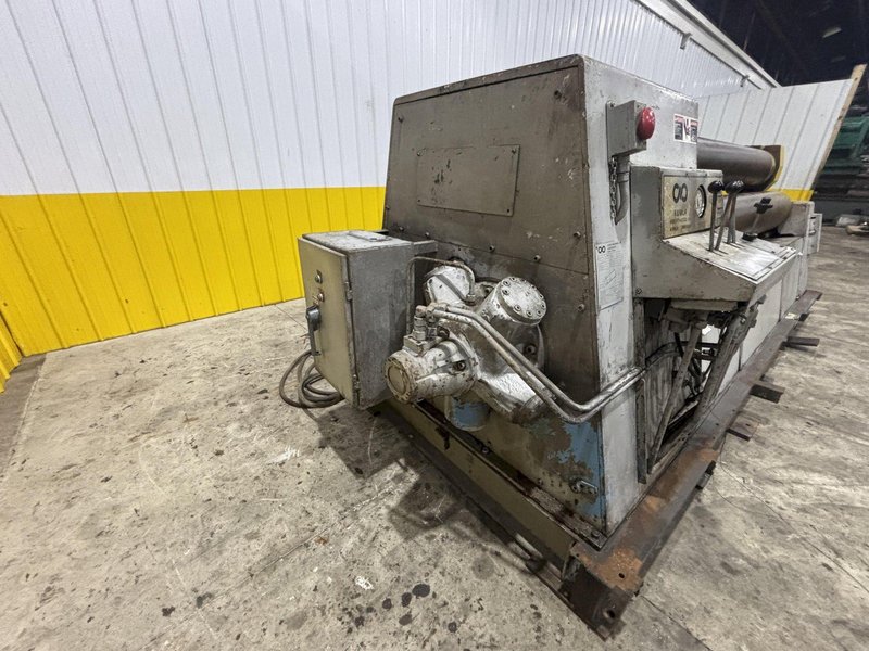 10' X 3/4" KUMLA PULLMAX MODEL #PV7H HYDRAULIC 3 ROLL PLATE ROLL: STOCK #22725