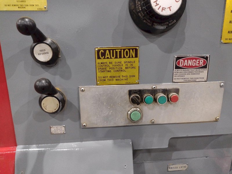 36" X 72" LEBLOND REGAL SERVO-SHIFT "RAISED" ENGINE LATHE 2" HOLE: STOCK #16582