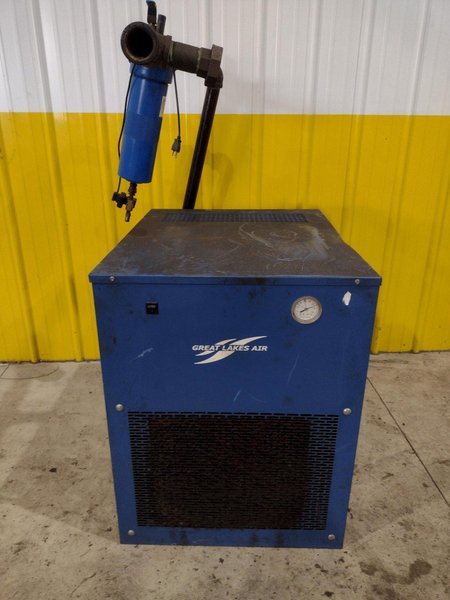300 CFM GREAT LAKES MODEL #GRF-300A-436 REFRIGERATED AIR DRYER: STOCK #21830