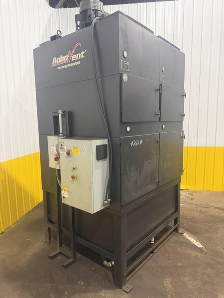 8000 CFM ROBOVENT CLARION MODEL CFX-4000B OIL MIST &amp; SMOKE COLLECTORS: YOBRO #24288