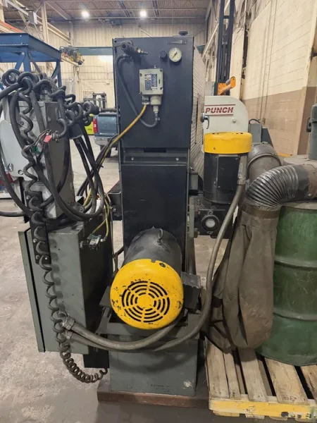 USED TIMESAVER MODEL 125-1M 25" WIDE BELT METAL SANDER