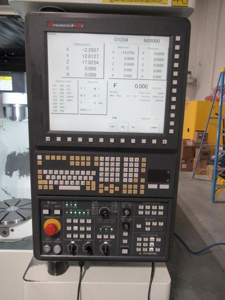 Kitamura Mytrunnion 4G 5-Axis Vertical Machining Center, 15K RPM, 60 ATC, Probing, Thru Spindle Coolant