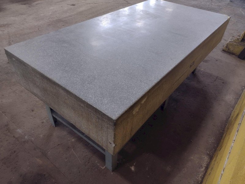8&#039; X 4&#039; X 14&quot; CHALLENGE PRECISION LAYOUT INSPECTION GRANITE TABLE: STOCK #23799