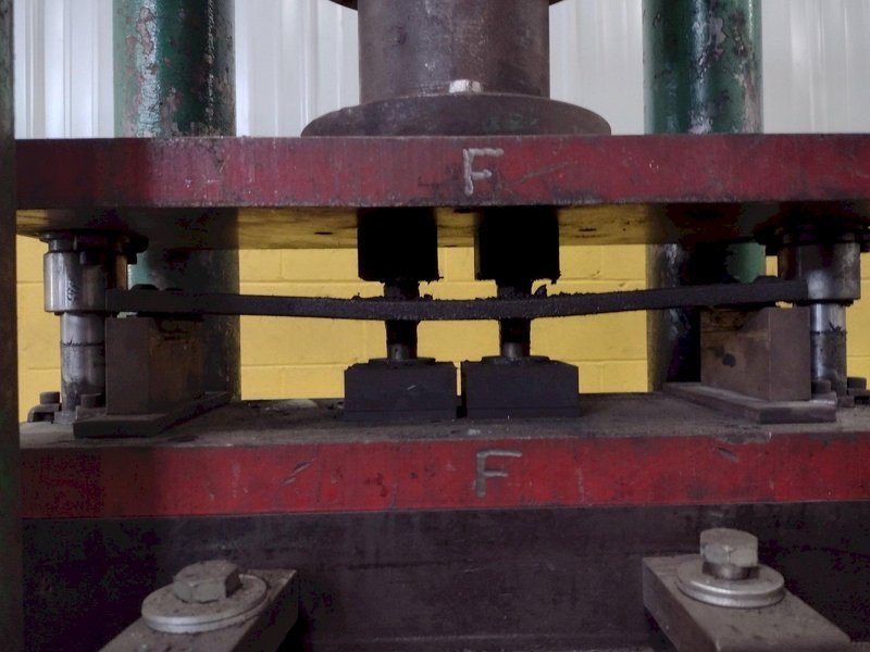 150 TON FABRILINE - PEDDINGHAUS MODEL #FS88 4-POST HYDRAULIC PRESS / PUNCH / SHEAR: STOCK #16358