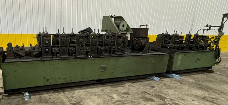 9 STAND X 2&quot; YODER M2 ROLLFORMER / TUBE MILL: STOCK # 4145