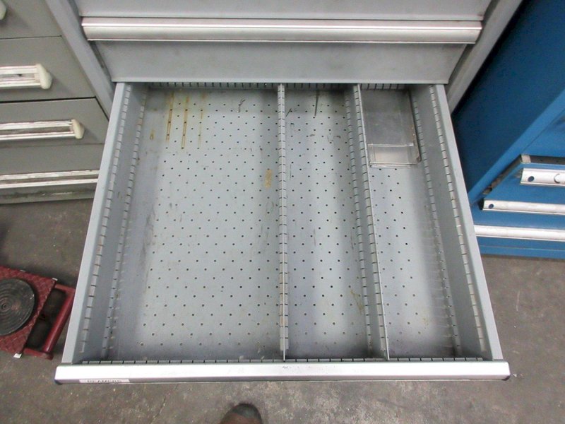 Lista Cabinet 9 Drawer with Die Springs / Bolts / Parts- Auction Item