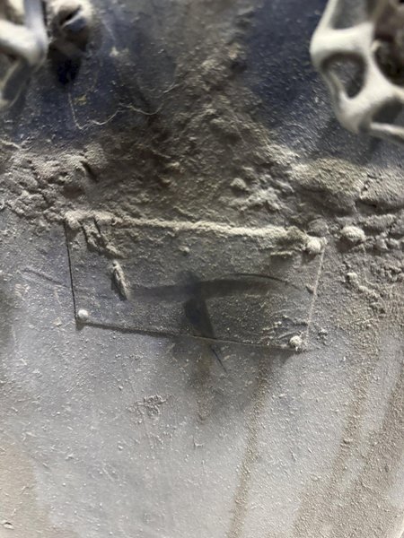 Dependable model 600 shell core machine with hydraulic system and feed with blow tank, controls