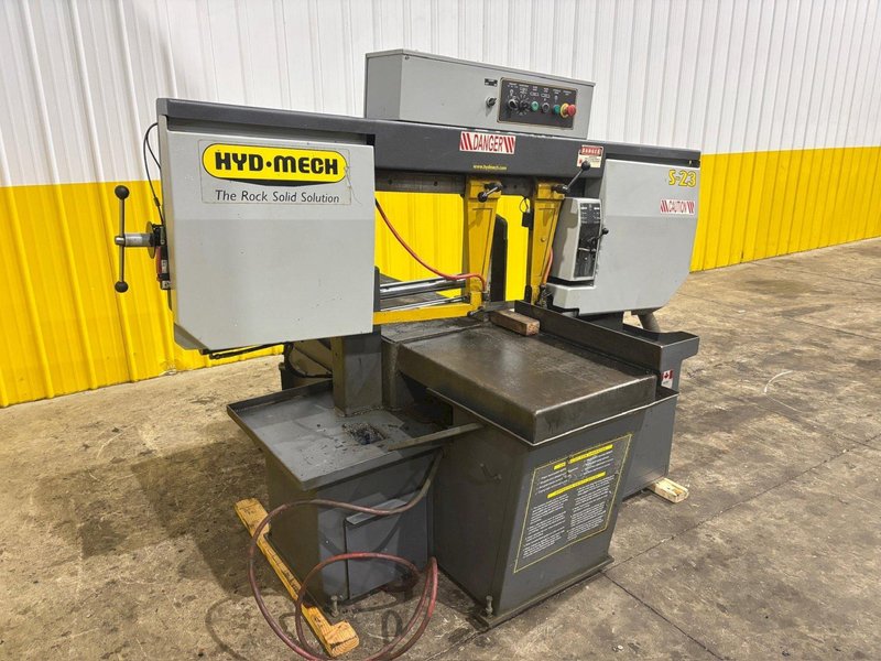 16" X 18" HYD-MECH MODEL #S23 SWIVEL HEAD S-23H HORIZONTAL BAND SAW: YOBRO #24549