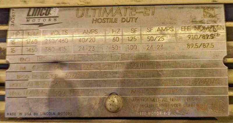 HYDRAULIC POWER UNIT, 15 HP #3370