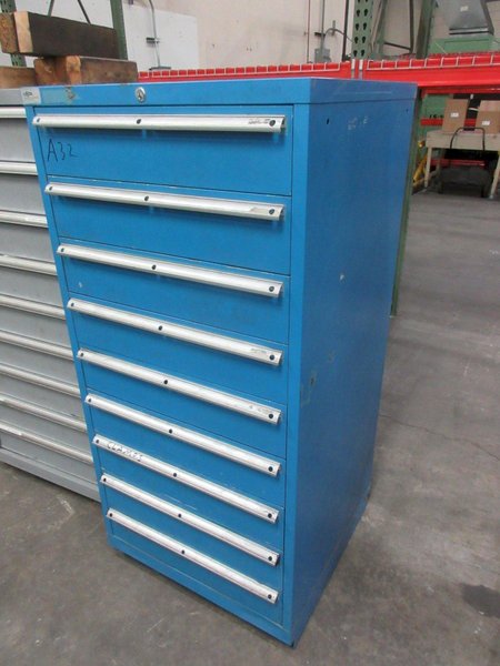 Lista 9 Drawer Tool Cabinet with Contents- Auction Item