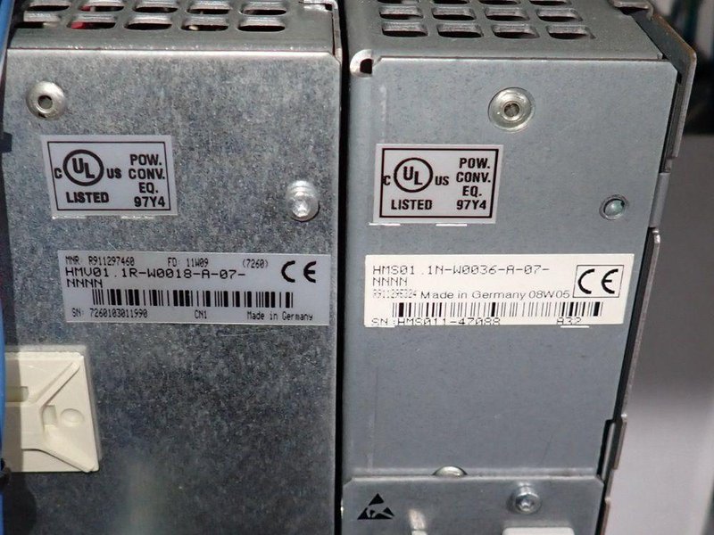 REXROTH CONTROL CABINET  -  HMV01.1R-WOO18-A-07-NNNN