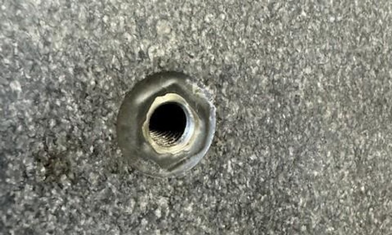 48&quot; x 79&quot; Granite Surface Plate, 18&quot; Thick, Drilled &amp; Tapped