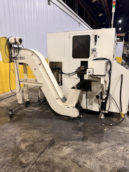 2.75" / 70 mm NISHIJIMA NISHIJIMAX MODEL #NHC070NC HIGH SPEED CIRCULAR COLD SAW, WITH ENTRY &amp; EXIT LOADING SYSTEM: YOBRO #24477