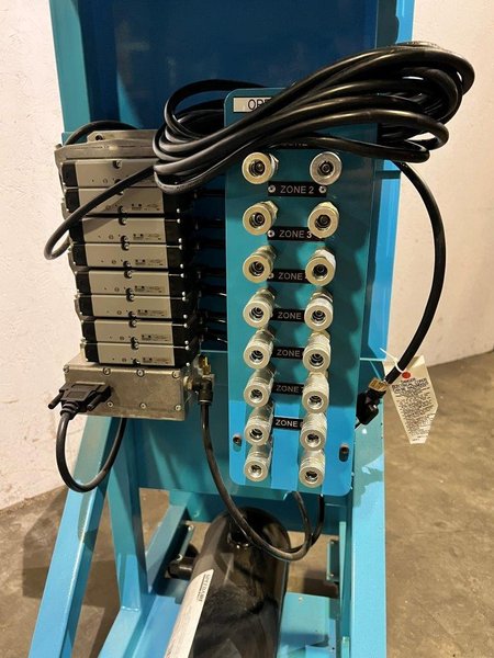 Osco VGS-AIR-8-Z Pneumatic Valve Gate Controller, 8 zone, yr. 2022
