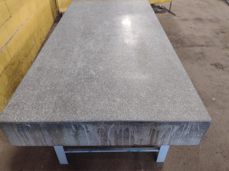 8&#039; X 4&#039; X 10&quot; CHALLENGE PRECISION LAYOUT INSPECTION GRANITE TABLE: STOCK #23788