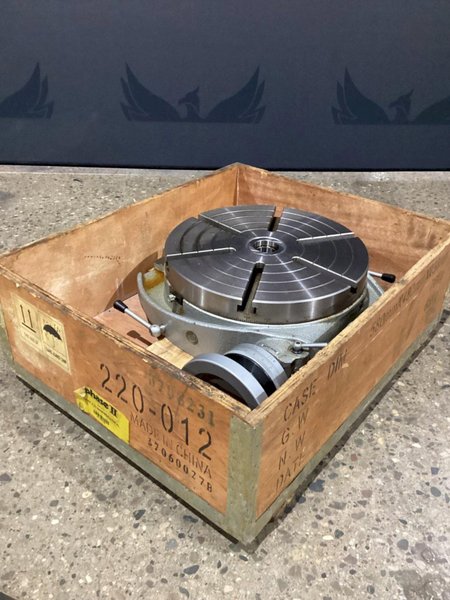 PHASE II 220-012 HORIZONTAL ROTARY TABLE USED