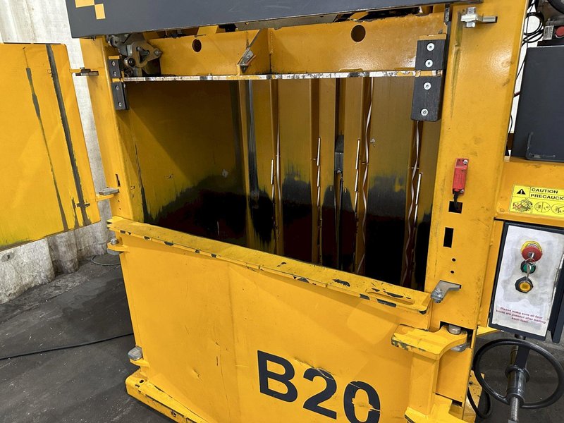BRAMIDAN MODEL # B20 CARDBOARD BALER: STOCK #78021