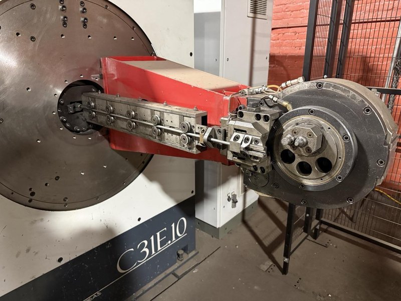 OMCG 31 E10 CNC Wire Bending Machine, 2019 – Wire Straightener, Decoiler