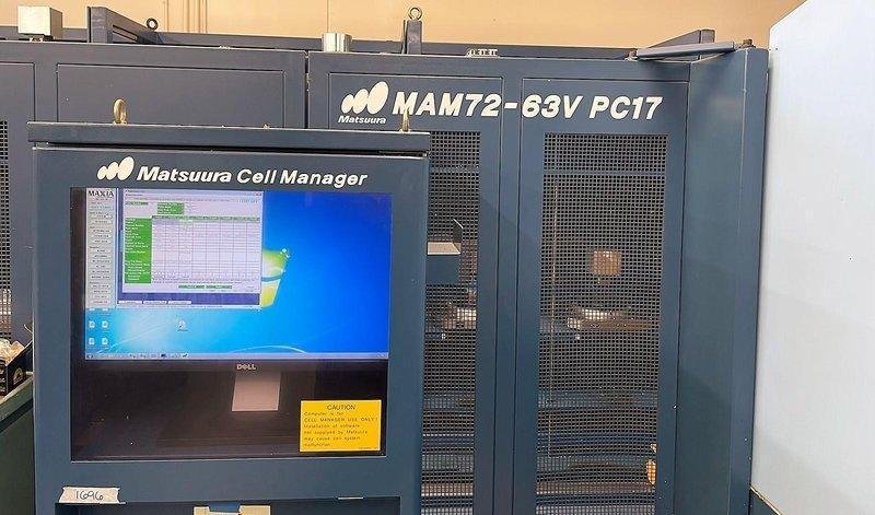 Matsuura Mam72-63v (PC17) UMC, 2005 – 5 Axis, 17 Pallet System, 20k RPM Spindle